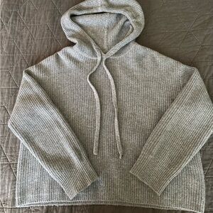 Quince Mongolian Cashmere Fisherman Pullover Hoodie